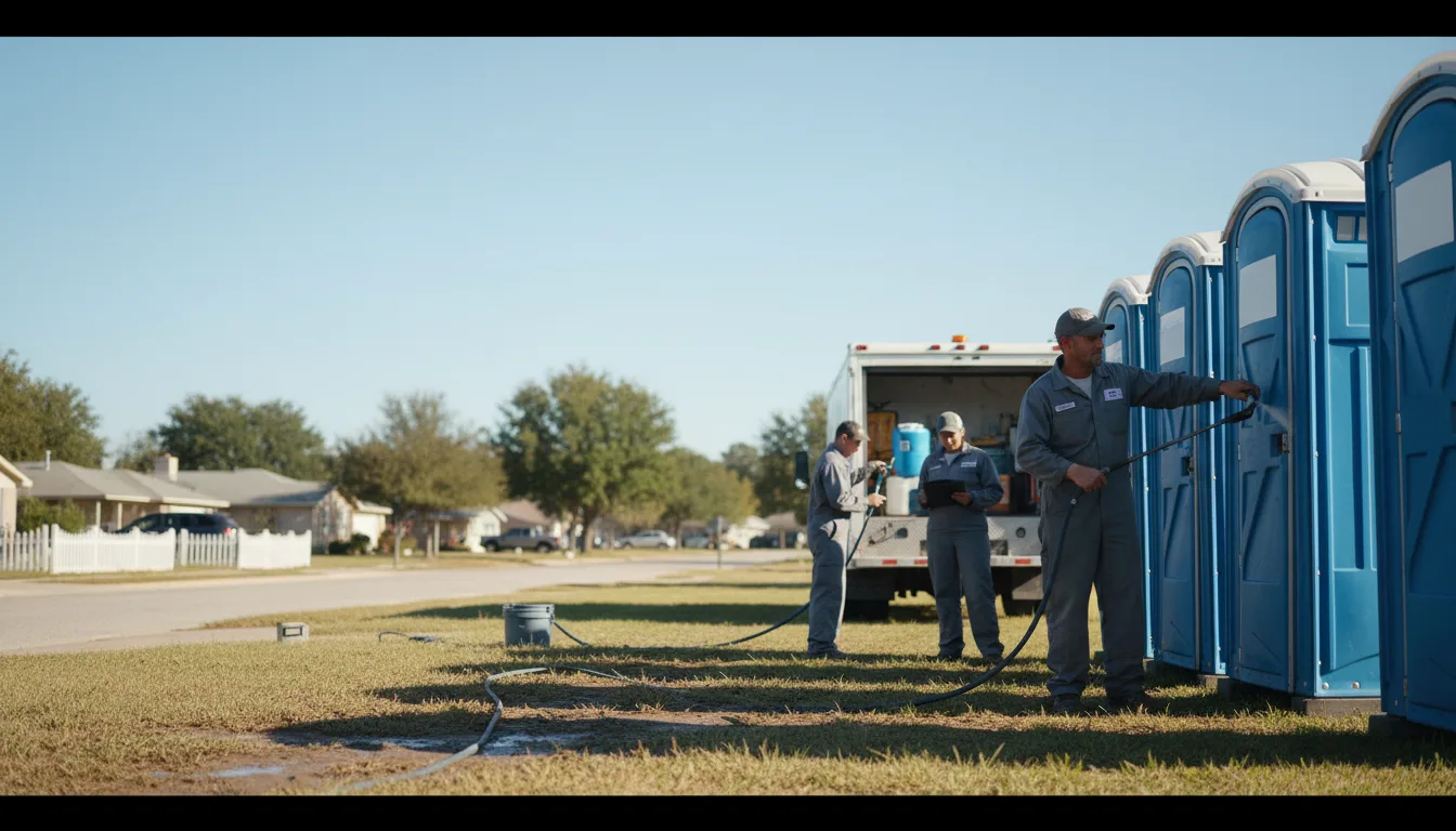 Long-Term Portable Toilet Rental in Goshen, AL near me